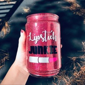 Lipstick Junkie Makeup Brush Holder